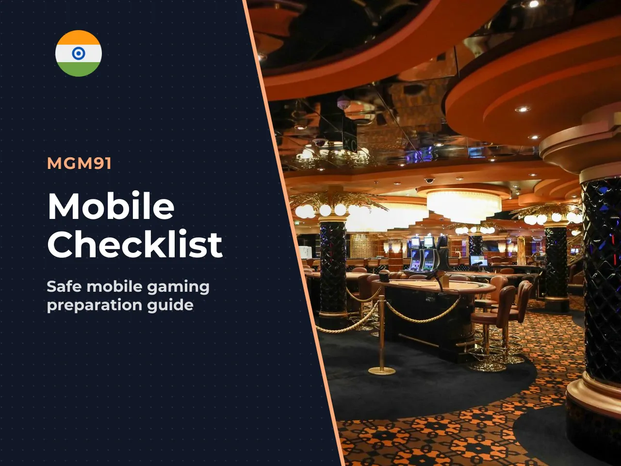 Pre-Play Mobile Checklist. Before committing real