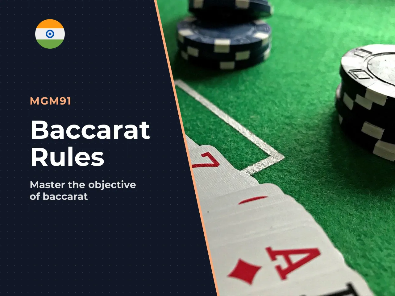 Objective of baccarat and who wins