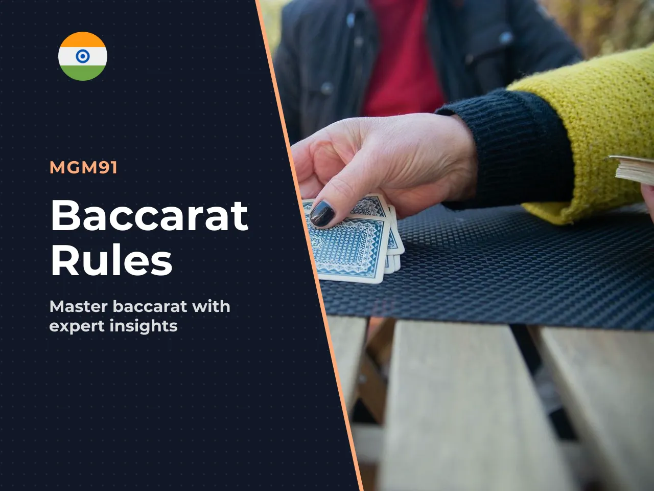 Playing baccarat online requires a clear