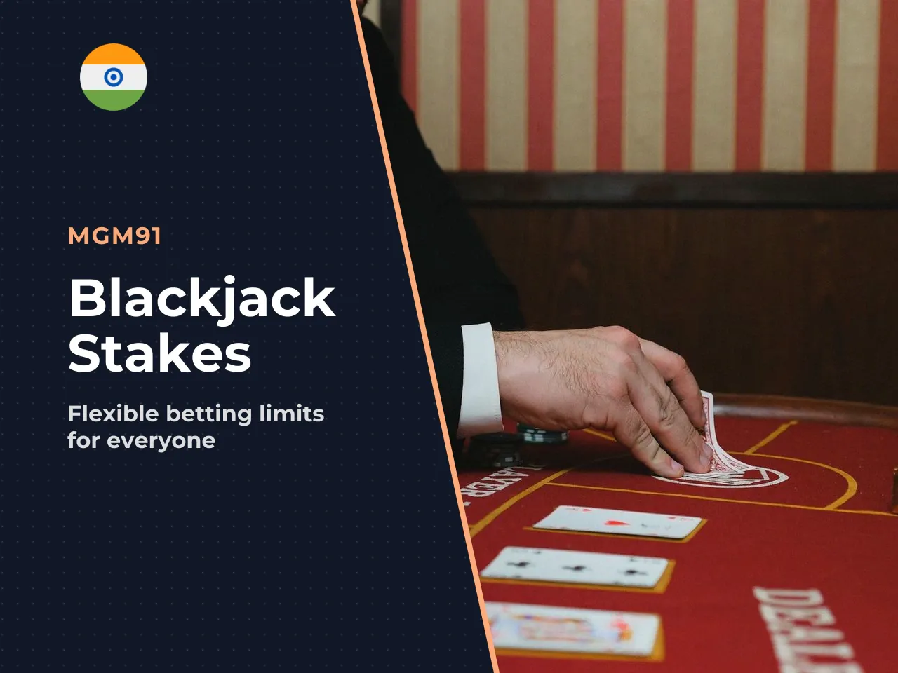 Online blackjack features strict minimum stakes